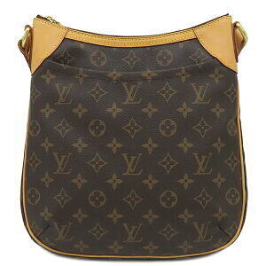 Louis Vuitton Odeon Monogram Canvas Shoulder Bag Brown Crossbody
